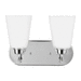 Generation Lighting GL4415202EN305 Chrome 2 Bulb Bathroom Light