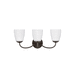 Generation Lighting GL4416603782 Heirloom Bronze 3 Bulb Bathroom Light