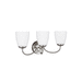 Generation Lighting GL4416603EN3962 Brushed Nickel 3 Bulb Bathroom Light