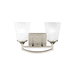 Generation Lighting GL4424502962 Brushed Nickel 2 Bulb Bathroom Light