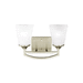 Generation Lighting GL4424502EN3962 Brushed Nickel 2 Bulb Bathroom Light