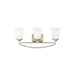 Generation Lighting GL4424503EN3962 Brushed Nickel 3 Bulb Bathroom Light