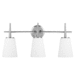 Generation Lighting GL444040305 Chrome 3 Bulb Bathroom Light