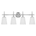 Generation Lighting GL444040405 Chrome 4 or more Bulb Bathroom Light