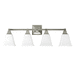 Generation Lighting GL4450404962 Brushed Nickel 4 or more Bulb Bathroom Light