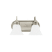 Generation Lighting GL44851EN3965 Antique Brushed Nickel 2 Bulb Bathroom Light