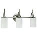 Generation Lighting GL44954962 Brushed Nickel 3 Bulb Bathroom Light