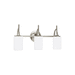 Generation Lighting GL44954EN3962 Brushed Nickel 3 Bulb Bathroom Light