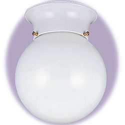 GL536615 Tomkin Flush Mount Ceiling Light - White