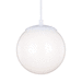 Generation Lighting GL6018EN315 White Down Light Pendant