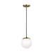 Generation Lighting S6018EN3848 Satin Brass Down Light Pendant