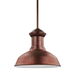 Generation Lighting GL624770144 Weathered Copper Outdoor Hanging Lantern