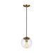 Generation Lighting S6501801848 Satin Brass Mini Pendant