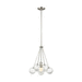 Generation Lighting S6514301962 Brushed Nickel Multi Light Pendant