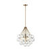 Generation Lighting S6514303848 Satin Brass Multi Light Pendant