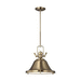 Generation Lighting GL6514401EN3848 Satin Brass Down Light Pendant