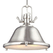 Generation Lighting GL6514402962 Brushed Nickel Down Light Pendant