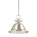 Generation Lighting GL6514402EN3962 Brushed Nickel Down Light Pendant