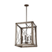 Generation Lighting S6526304872 Washed Pine / Weathered Iron Entrance / Foyer Pendant