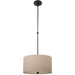 Generation Lighting GL65952710 Burnt Sienna Drum Pendant