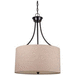 Generation Lighting GL65953710 Burnt Sienna Drum Pendant