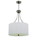 Generation Lighting GL65953962 Brushed Nickel Drum Pendant