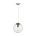 Generation Lighting GL660180104 Satin Aluminum Down Light Pendant