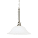 Generation Lighting GL66060EN3962 Brushed Nickel Down Light Pendant