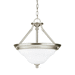 Generation Lighting GL66062EN3962 Brushed Nickel Up Light Pendant