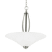 Generation Lighting GL6613203962 Brushed Nickel Up Light Pendant