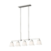 Generation Lighting S6613705962 Brushed Nickel Linear Pendant