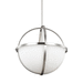 Generation Lighting GL6624603962 Brushed Nickel Up Light Pendant