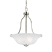 Generation Lighting GL6639003962 Brushed Nickel Up Light Pendant