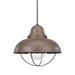 Generation Lighting GL665893S44 Weathered Copper Outdoor Hanging Lantern