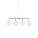 Generation Lighting GL66952EN3962 Brushed Nickel Linear Pendant