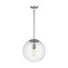 Generation Lighting GL680180104 Satin Aluminum Down Light Pendant