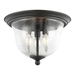 Generation Lighting GL7527803EN839 Blacksmith Flush Mount Ceiling Light