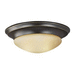 Generation Lighting GL75444782 Heirloom Bronze Flush Mount Ceiling Light