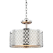 Generation Lighting GL7715502962 Brushed Nickel Drum Pendant