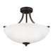 Generation Lighting GL7716503710 Bronze Semi Flush Mount Ceiling Light