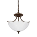 Generation Lighting GL7716602EN3782 Heirloom Bronze Up Light Pendant