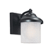 Generation Lighting GL8404812 Black Outdoor Entrance Wall Light