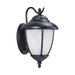 Generation Lighting GL8405012 Black Outdoor Entrance Wall Light