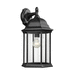 Generation Lighting GL843870112 Black Outdoor Entrance Wall Light