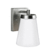 Generation Lighting GL853860104 Satin Aluminum Outdoor Entrance Wall Light