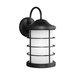 Generation Lighting GL862445112 Black Outdoor Entrance Wall Light
