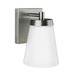 Generation Lighting GL863860104 Satin Aluminum Outdoor Entrance Wall Light