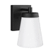 Generation Lighting GL863860112 Black Outdoor Entrance Wall Light