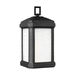 Generation Lighting GL8647401EN312 Black Outdoor Entrance Wall Light