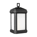 Generation Lighting GL8747401EN312 Black Outdoor Entrance Wall Light